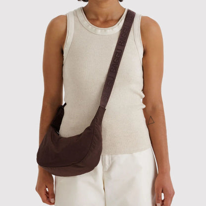 Small Nylon Crescent Bag
