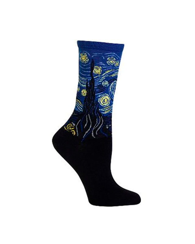 Starry Night Crew Socks