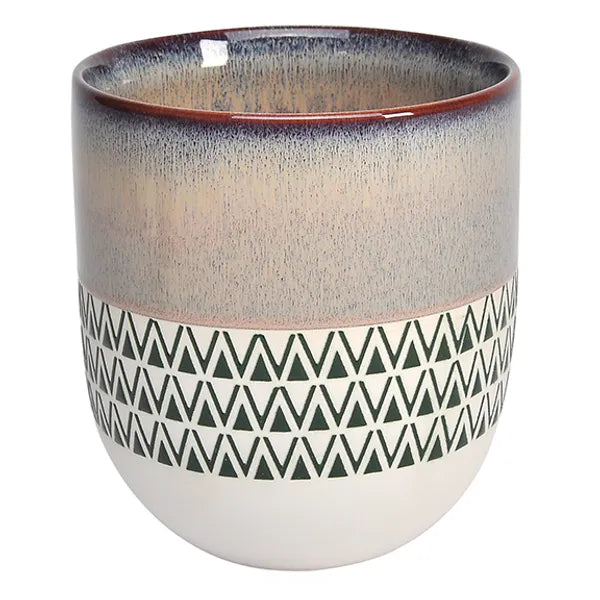Inca Egg Pot - 5.25" (midnight)