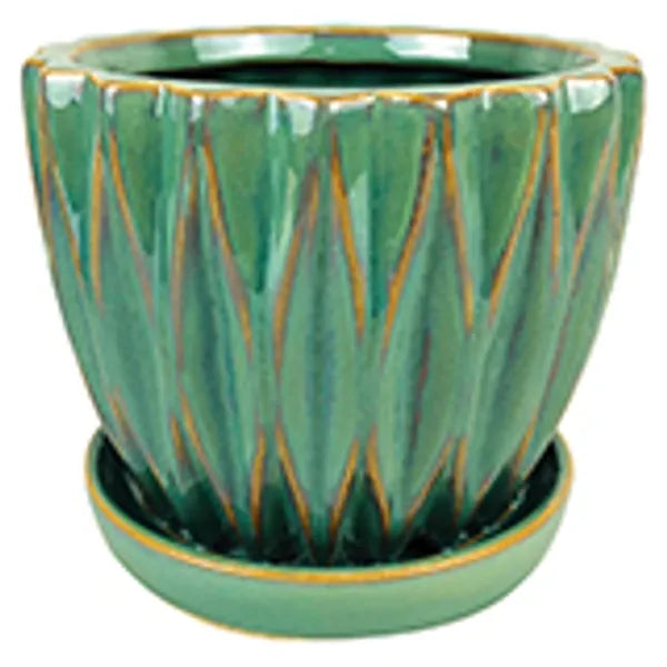 Dimensional Planter - 5.5" (smoke green)