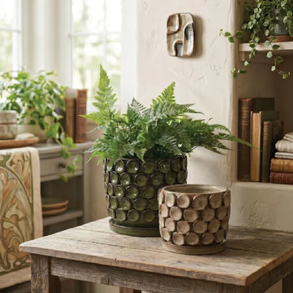 Ocho Pot - 8.25" (deep fern)
