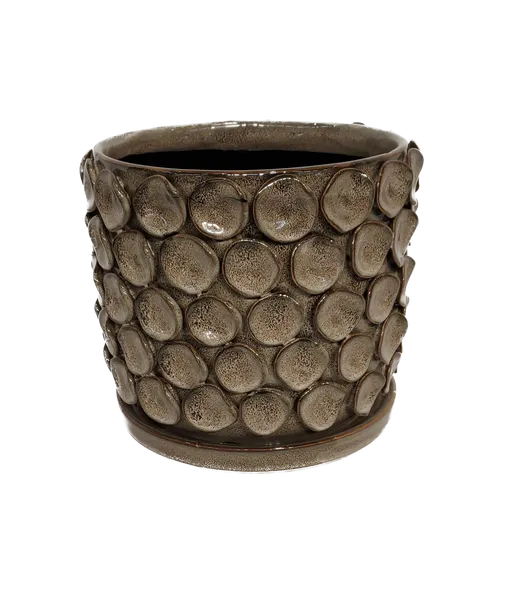 Ocho Pot - 8.25" (mocha)