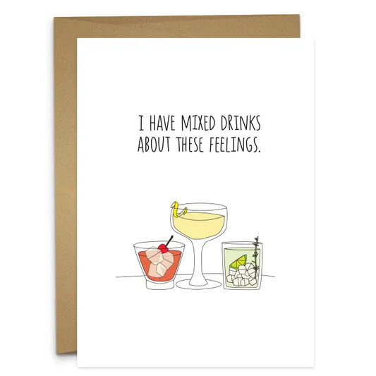 Mixed Drinks Greeting Card