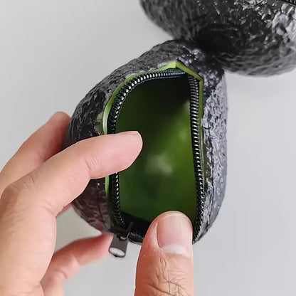 Avocado zipper pouch