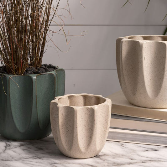 Beaumont Pot - 5.5" (off white)