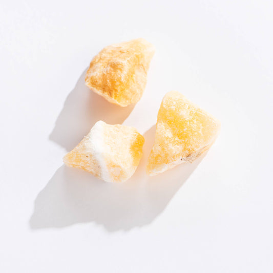 Rough Orange Calcite Crystals - 1"-2"