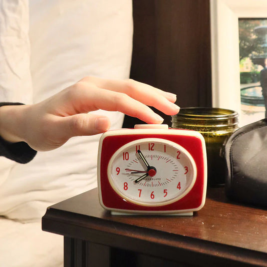 Red Classic Alarm Clock