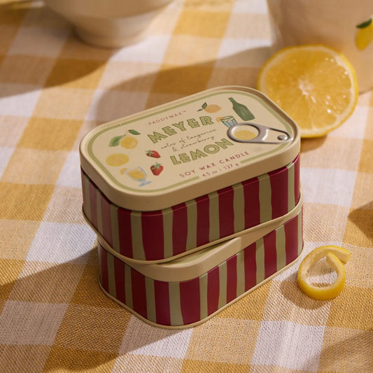 Bistro Tin Candle - Meyer Lemon