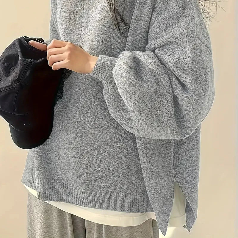 Drop Shoulder Sweater