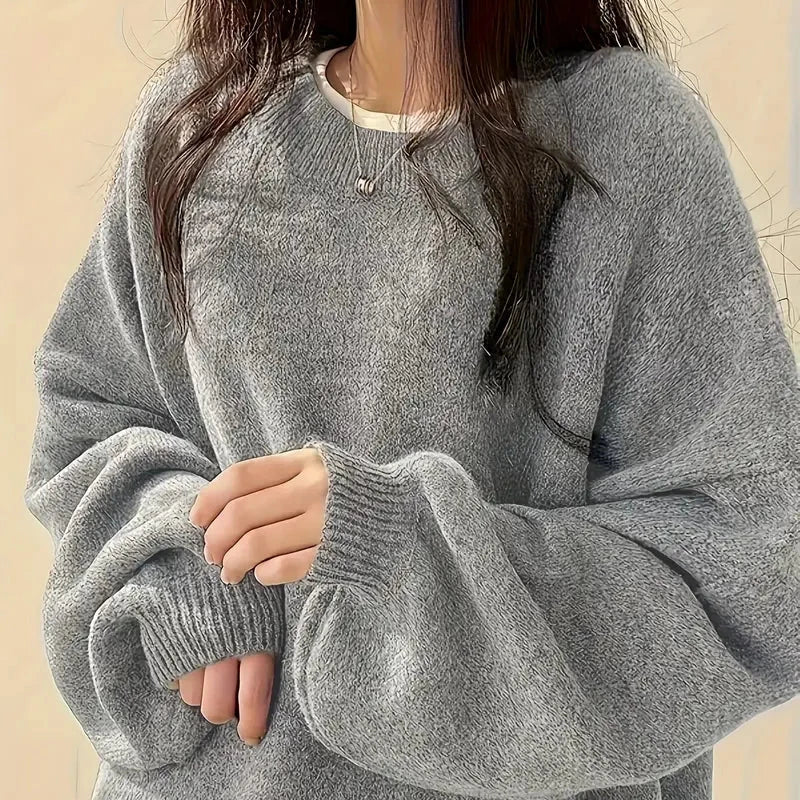 Drop Shoulder Sweater