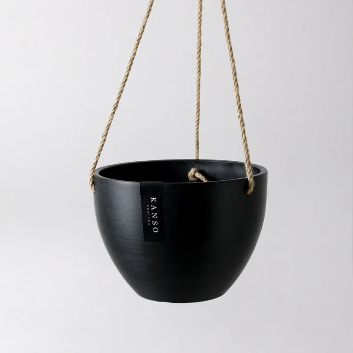 Signature Stone Hanging Planter - 8"