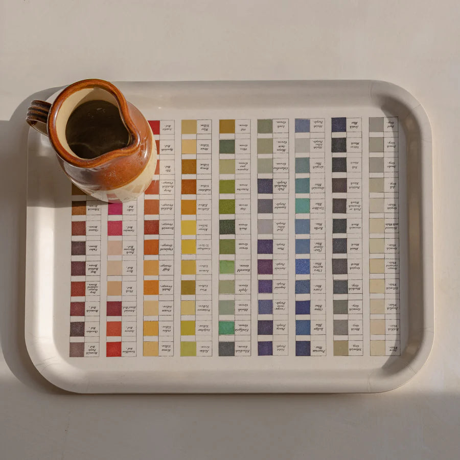 Werner’s Nomenclature of Colours Birchwood Tray