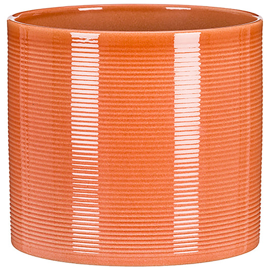 Scheurich 828 Ceramic Pot - 4.75"- Papaya