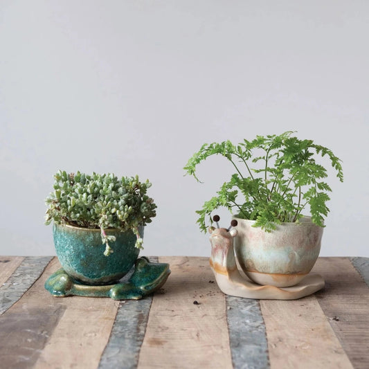 Snail Planter - 4"