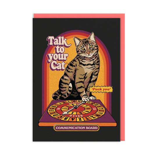 Ohh Deer Card - Talk To Your Cat