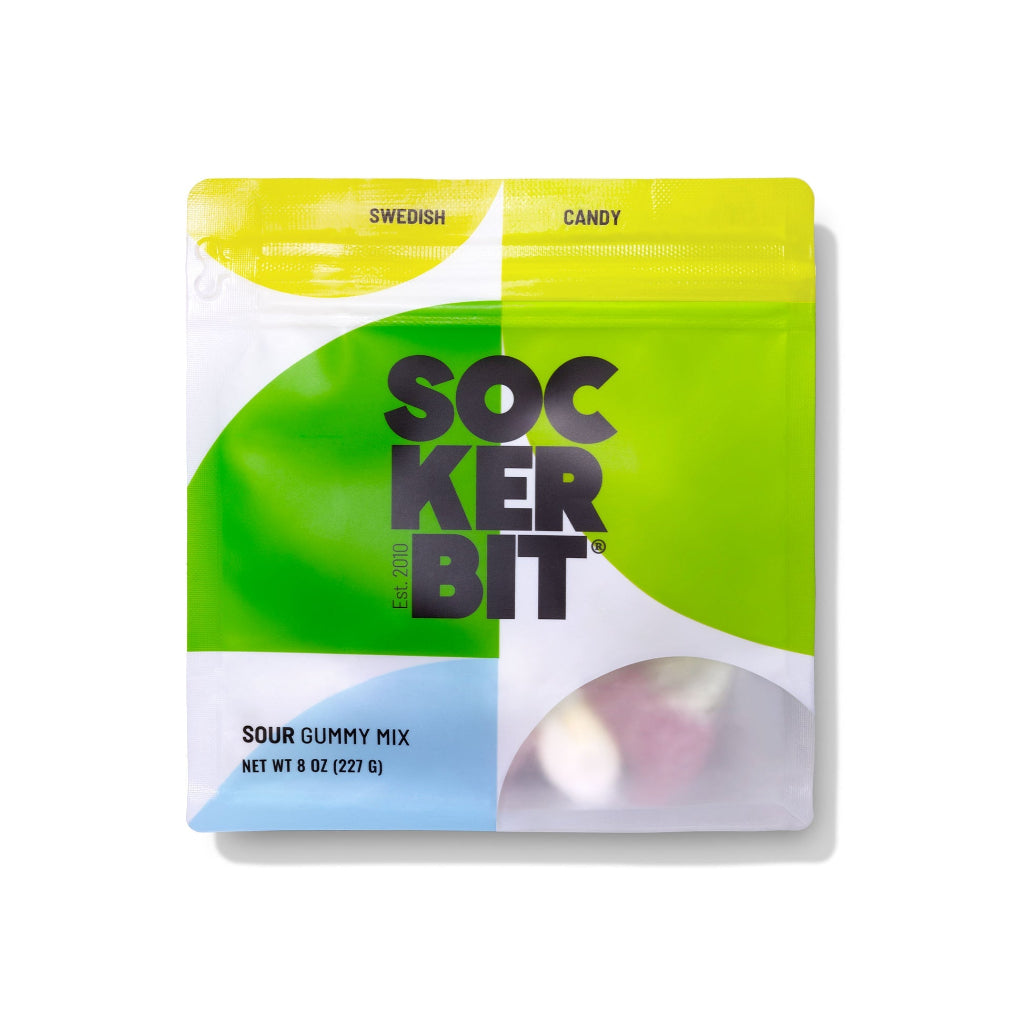 Sour Mix Swedish Candy Pouch