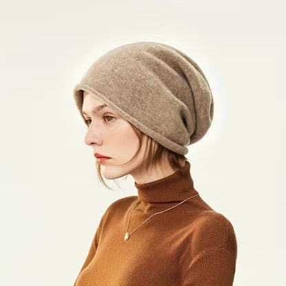 Solid Slouchy Beanie