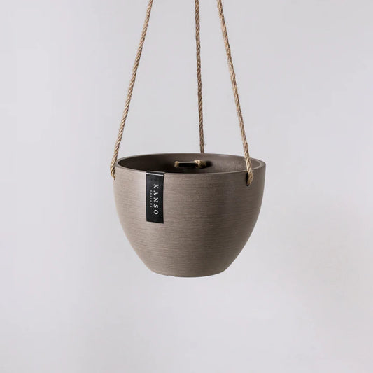Signature Stone Hanging Planter - 8"