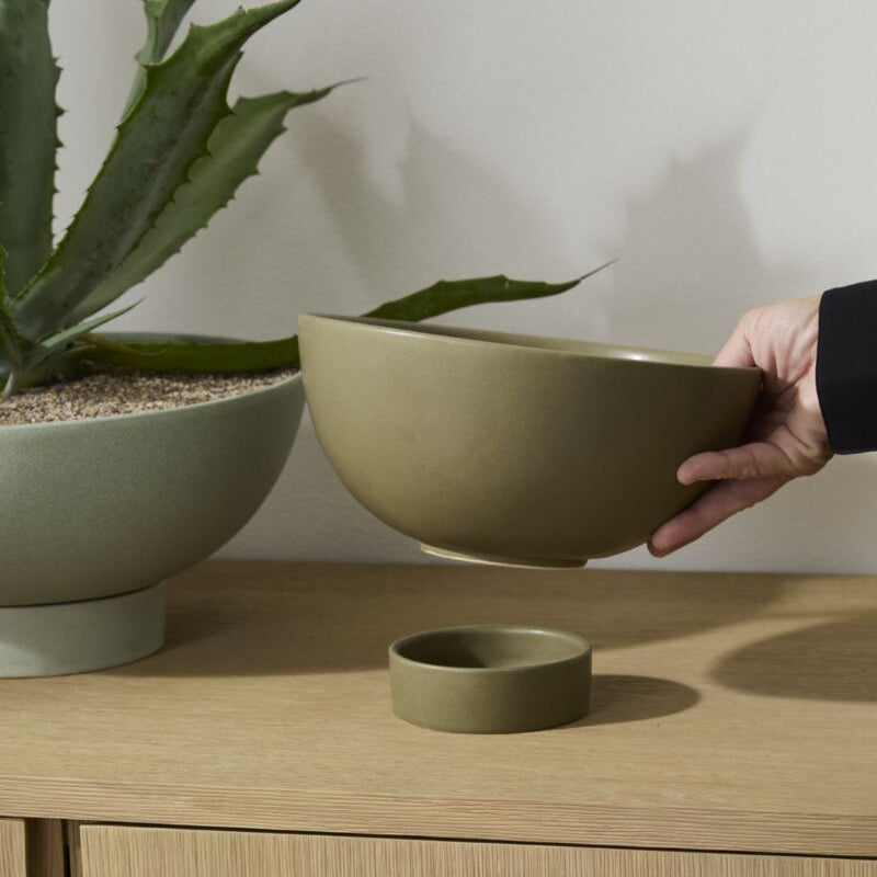 Beltline Bowl Planter - 9"