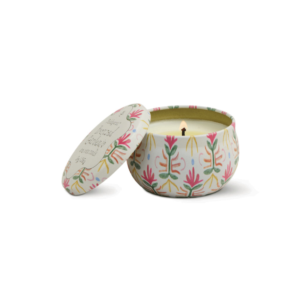 Tulip Tin Candle - Bronzed Gardenia
