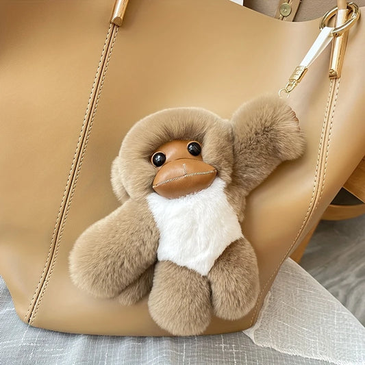 Monkey keychain charm