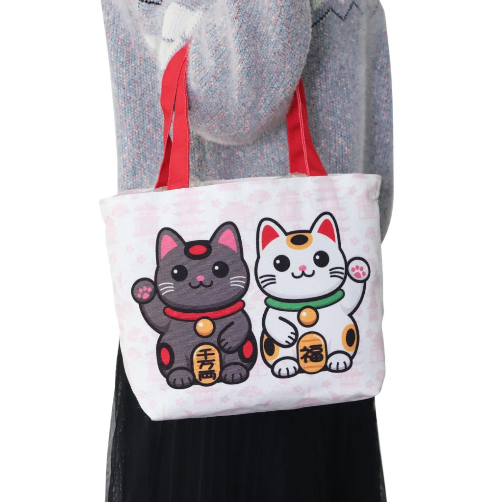 Mini Tote Bag Lucky - 9"L
