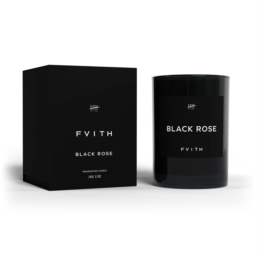 CANDLES - FVITH - Black Rose Candle