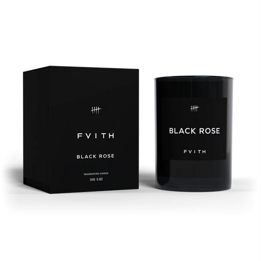CANDLES - FVITH - Black Rose Candle