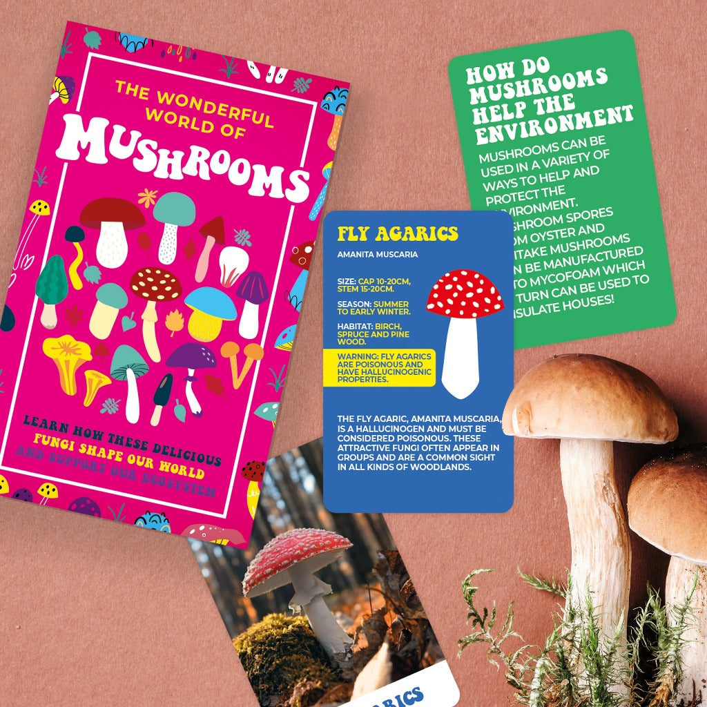 CARD PACK - MUSHROOMS