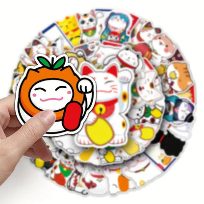 COOL SH*T - Lucky Cat Stickers