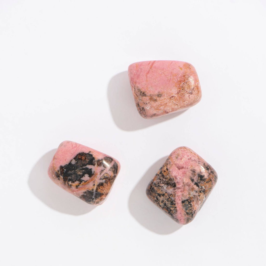 Tumbled Rhodonite