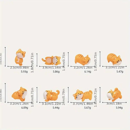 Tabby Cat Mni figure