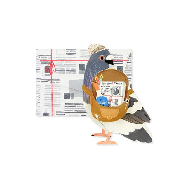 Messenger Pigeon Birthday/Congratulations Pop-Up Card