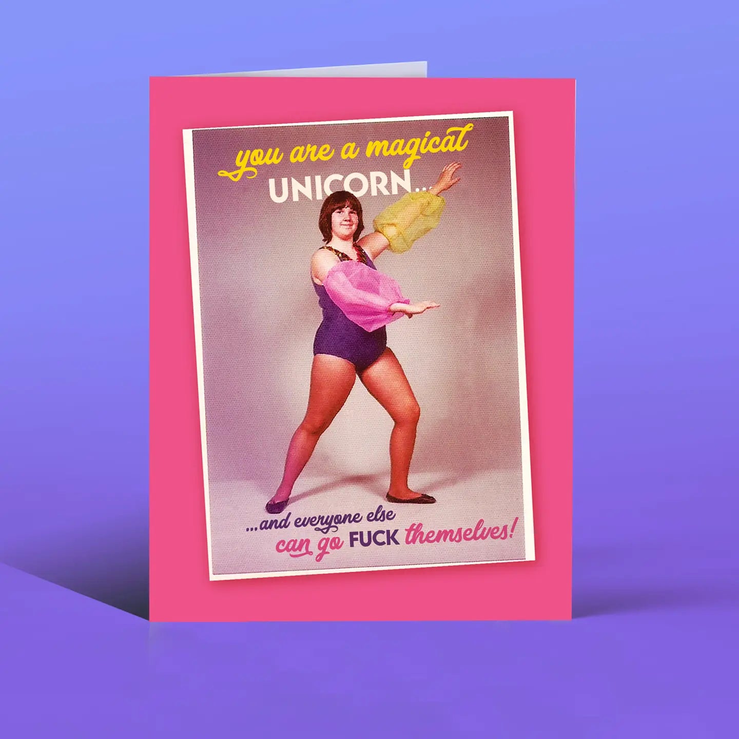 Delightfully Offensive Greeting Card