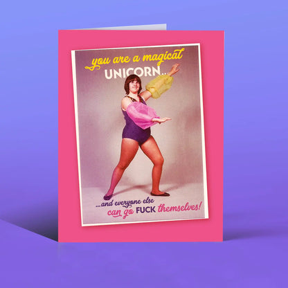 Delightfully Offensive Greeting Card
