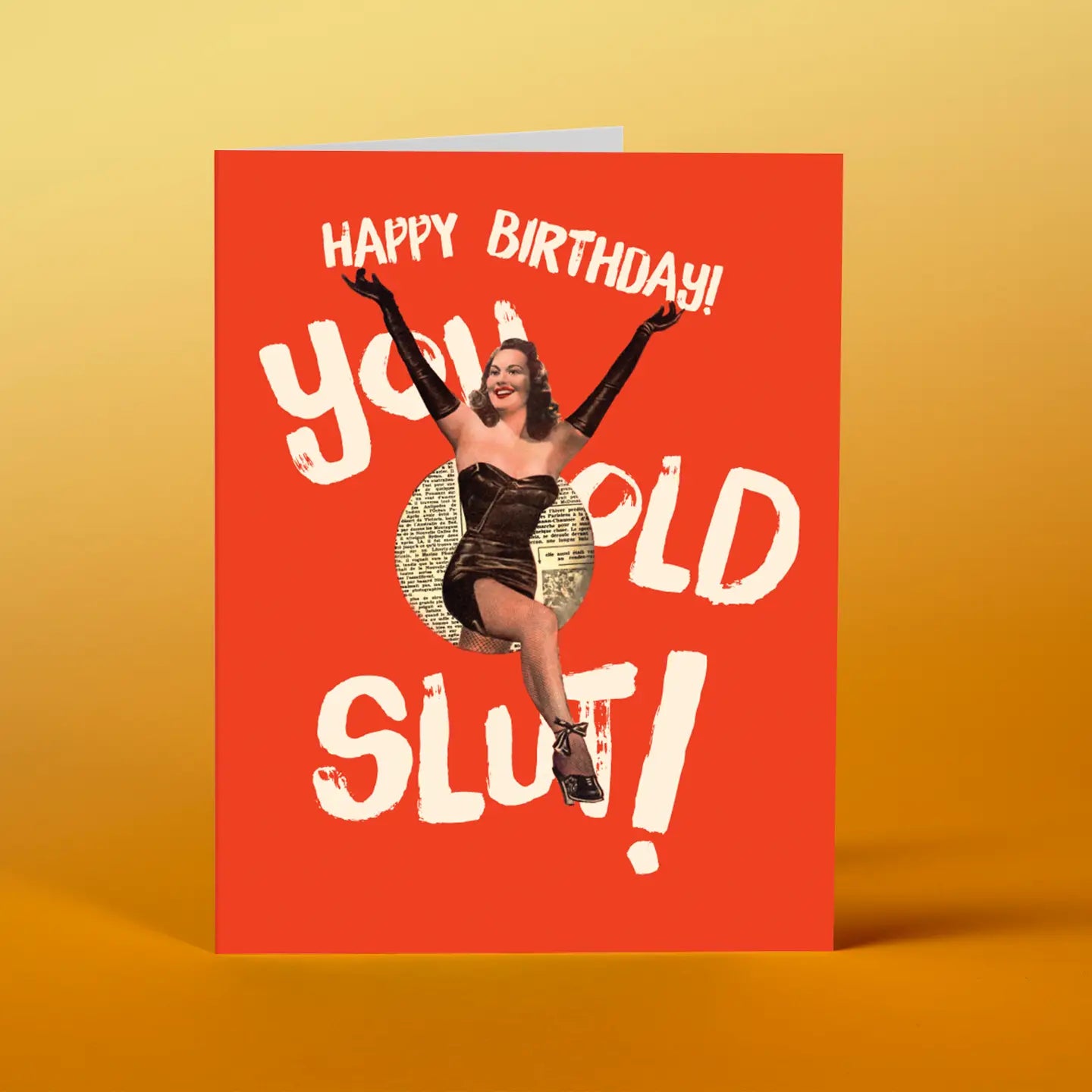 Delightfully Offensive Greeting Card