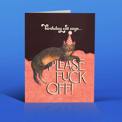 Delightfully Offensive Greeting Card