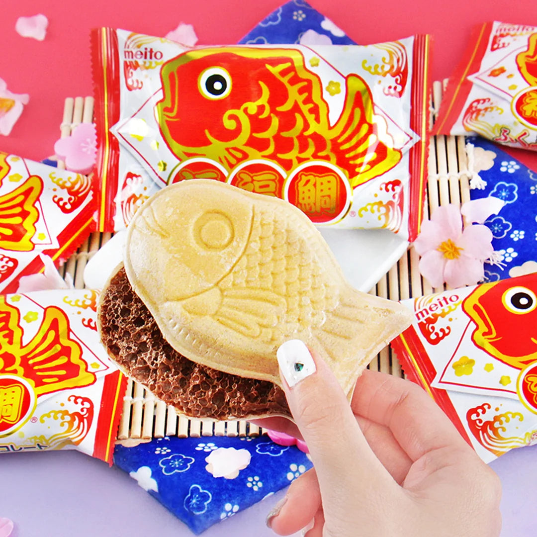 Puko Puku Taiyaki Fish Chocolate  - Red