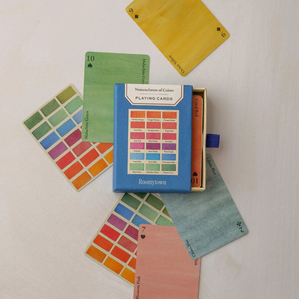 Playing Card Deck - Nomenclature  of Colors