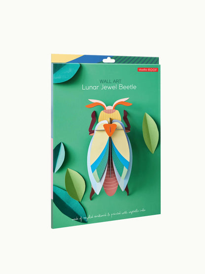 Lunar Jewel Beetle Wall Art