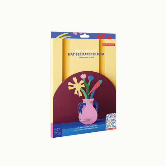 Pop Out Card - Matisse Paper Bloom