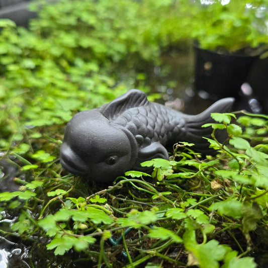 MINIATURES - Tea Pet - Fish  (black)