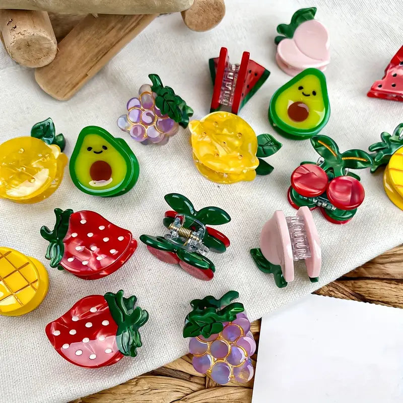 Mini Fruit Hairclip