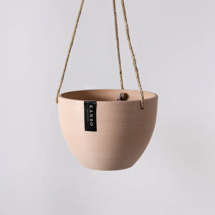 Signature Stone Hanging Planter - 8"
