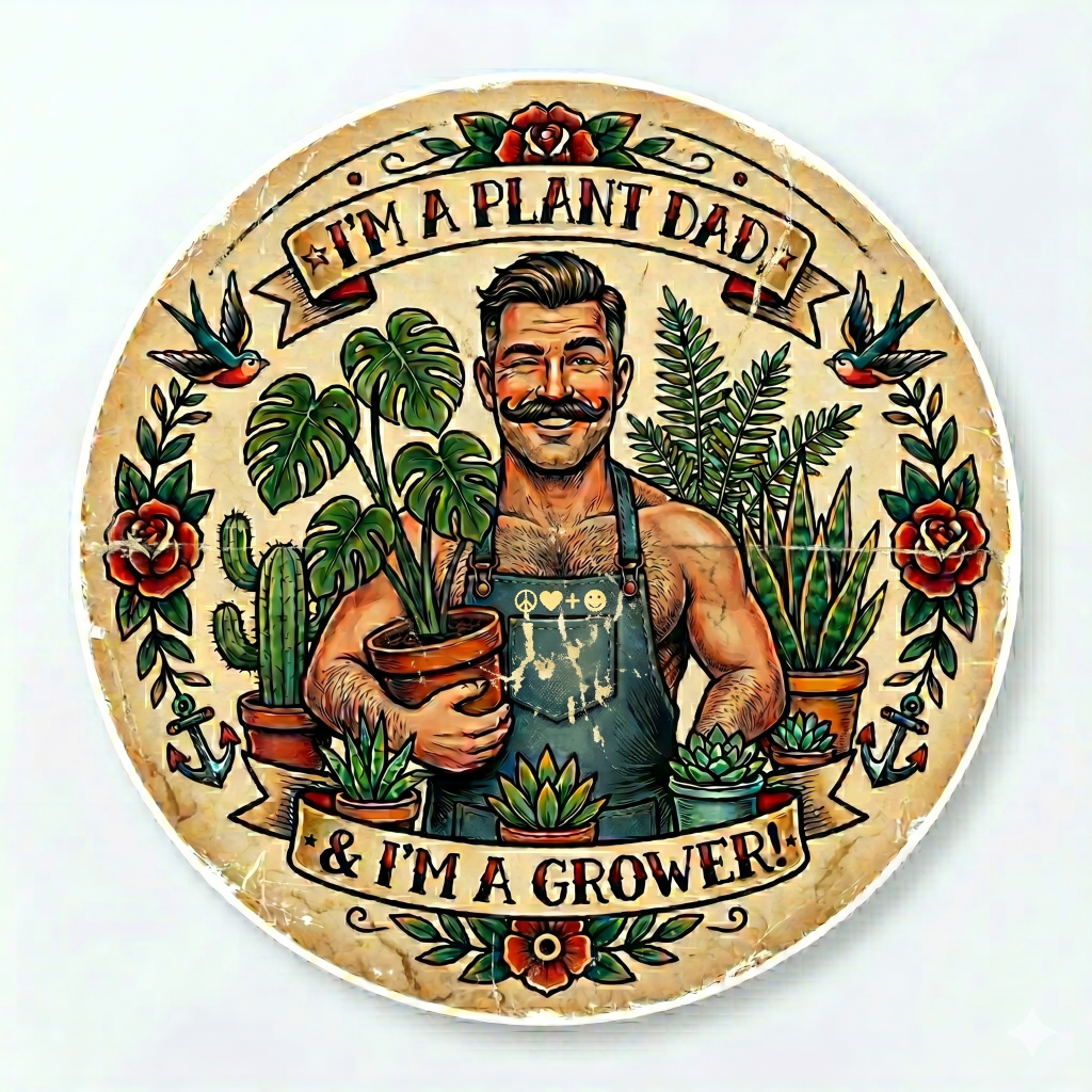 Sticker - Plant Daddy 2026