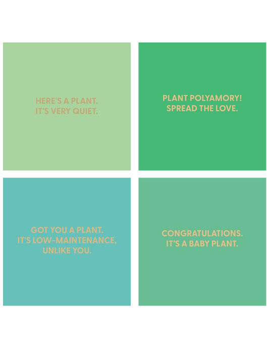 Plant Greeting Cards - Assorted