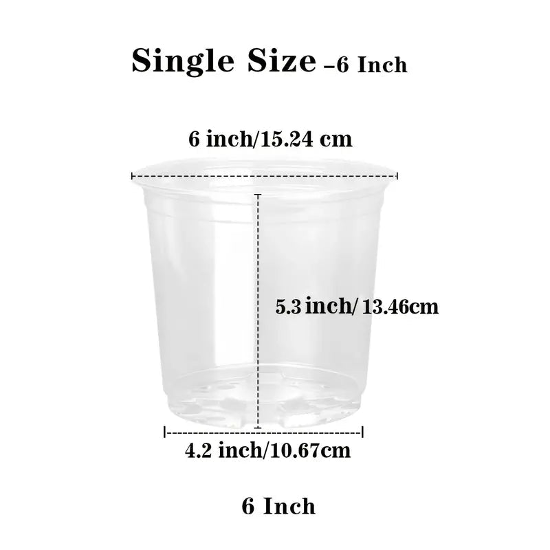 PLANTERS - Clear Growers Pot