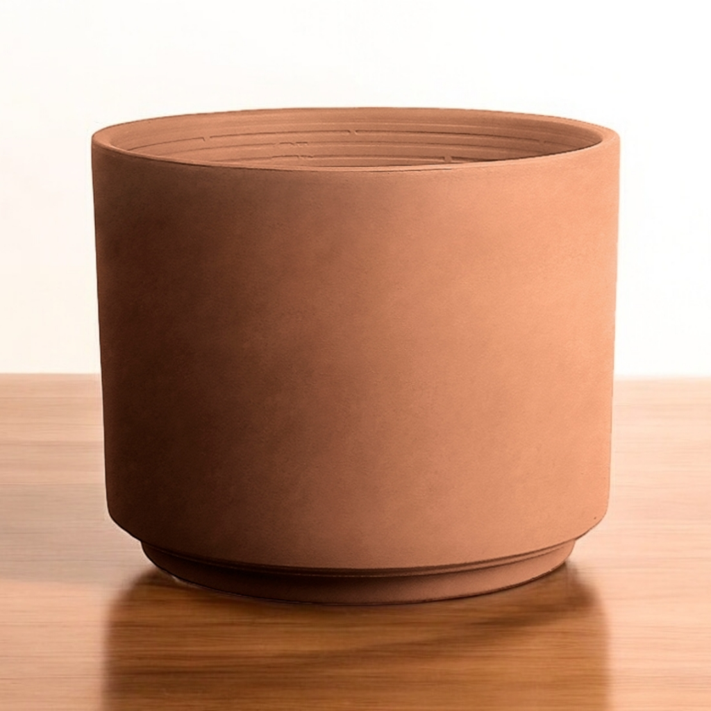 Cylinder Pot - terra cotta