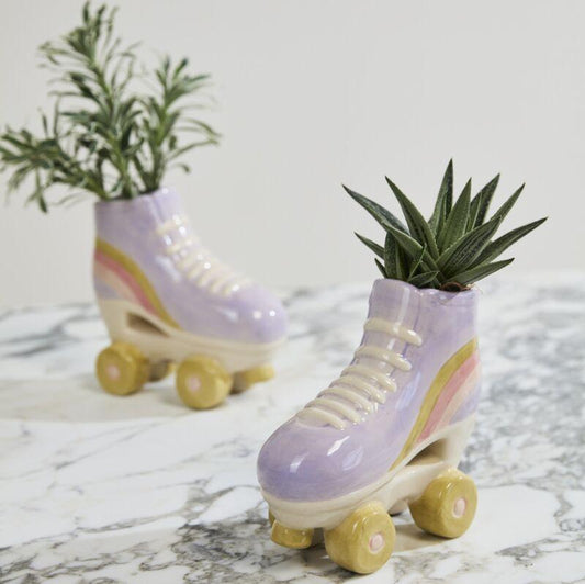 PLANTERS - Rollerskate Planter - 7.25"
