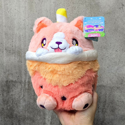 PLUSHIE - Mini Corgi Bubble Tea